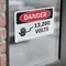 Signmission 13200 Volts Danger Sign, Vinyl Decal, 10in W x 7in L, 2PK OS-2PACK-DS-D-710-L-1006 - alternate 6